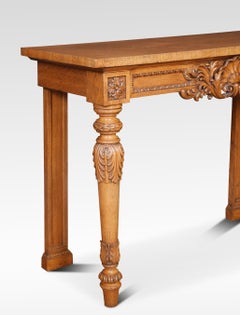 Regency Oak Serving Table