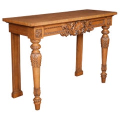 Regency Oak Serving Table Regency Oak Serving Table