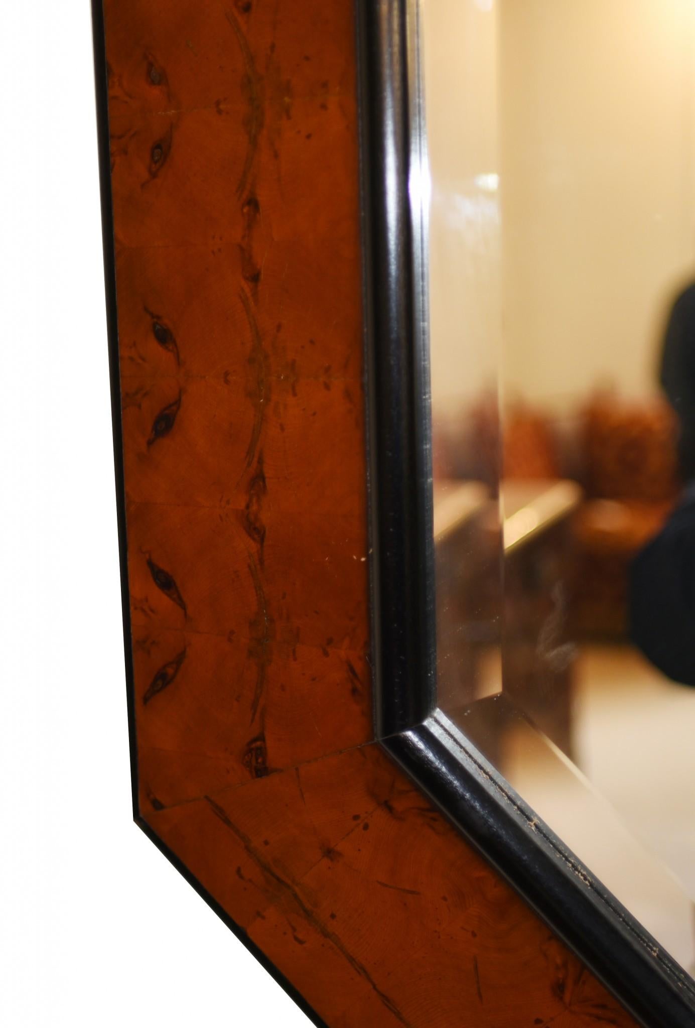 Verre Miroir octogonal Regency en vente