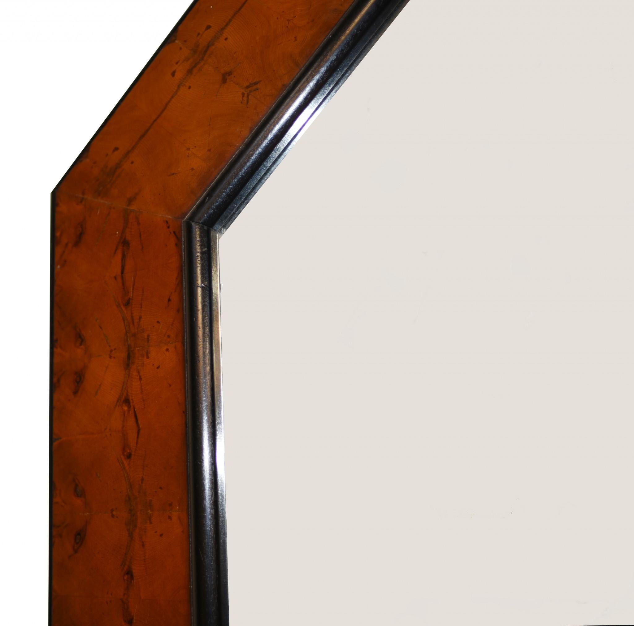 Miroir octogonal Regency en vente 3
