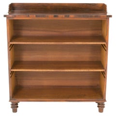 Regency Open Bookcase Antique, circa 1900