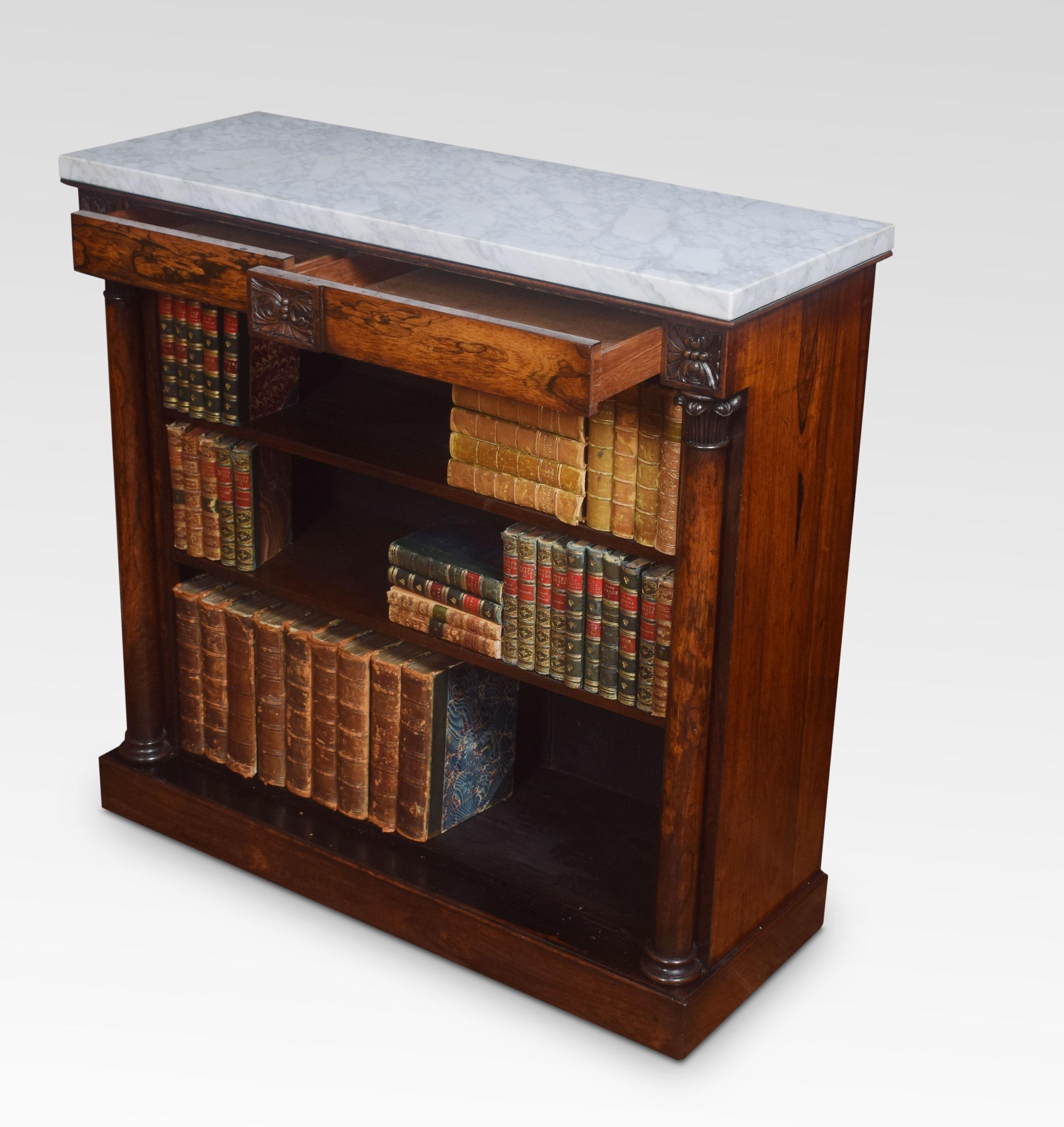 Regency Open Bookcase 1