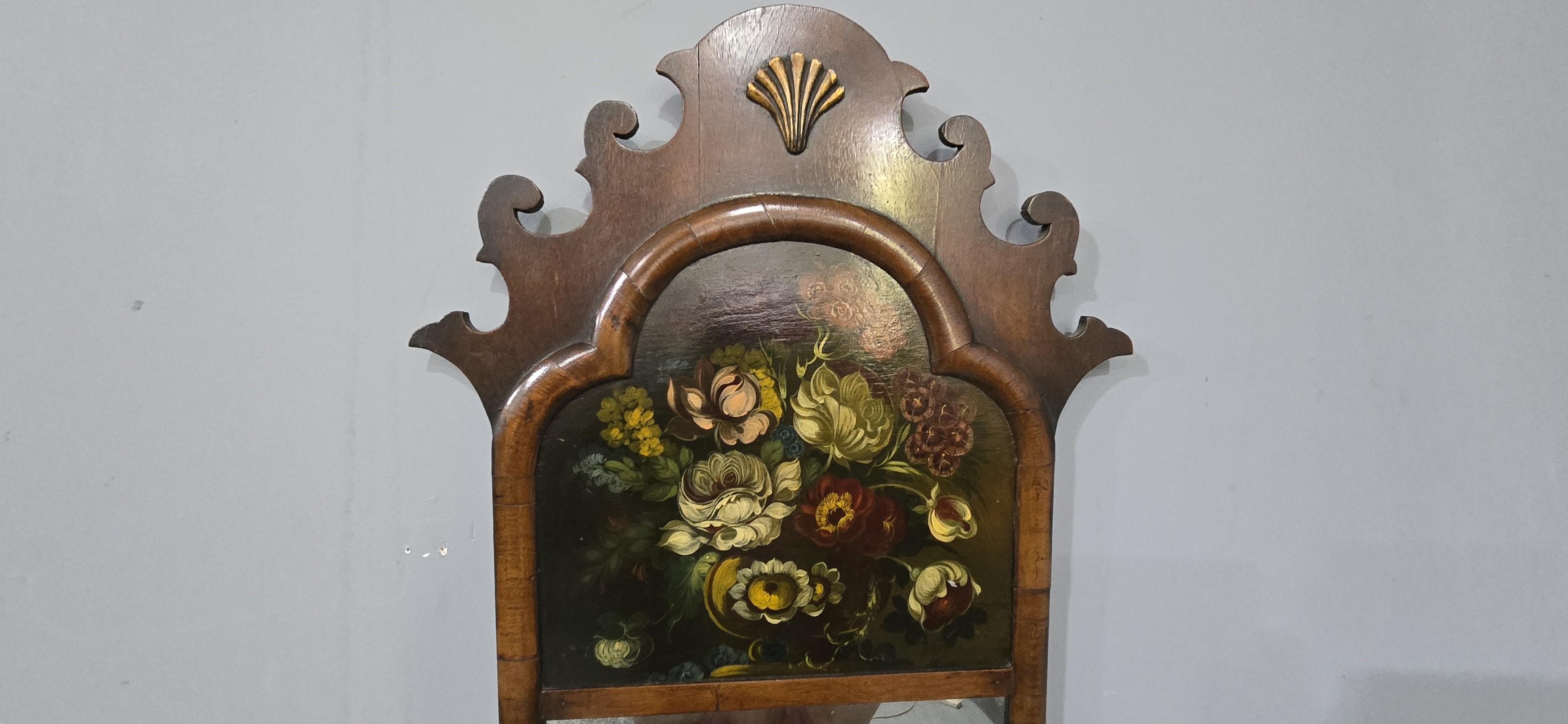 Regency Painted Mirror In Good Condition For Sale In Swadlincote, GB