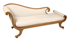 Regency Painted Recamier