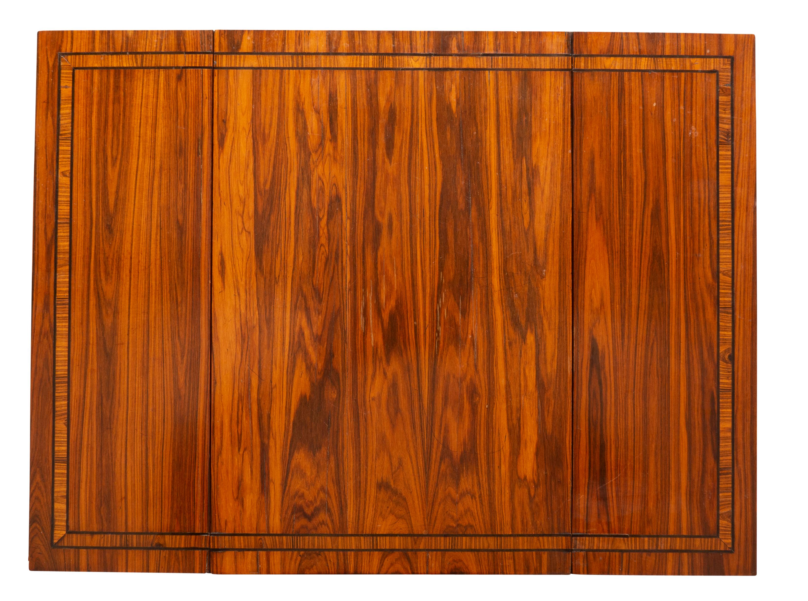 Palisander-Pembroke-Tisch im Regency-Stil im Angebot 7