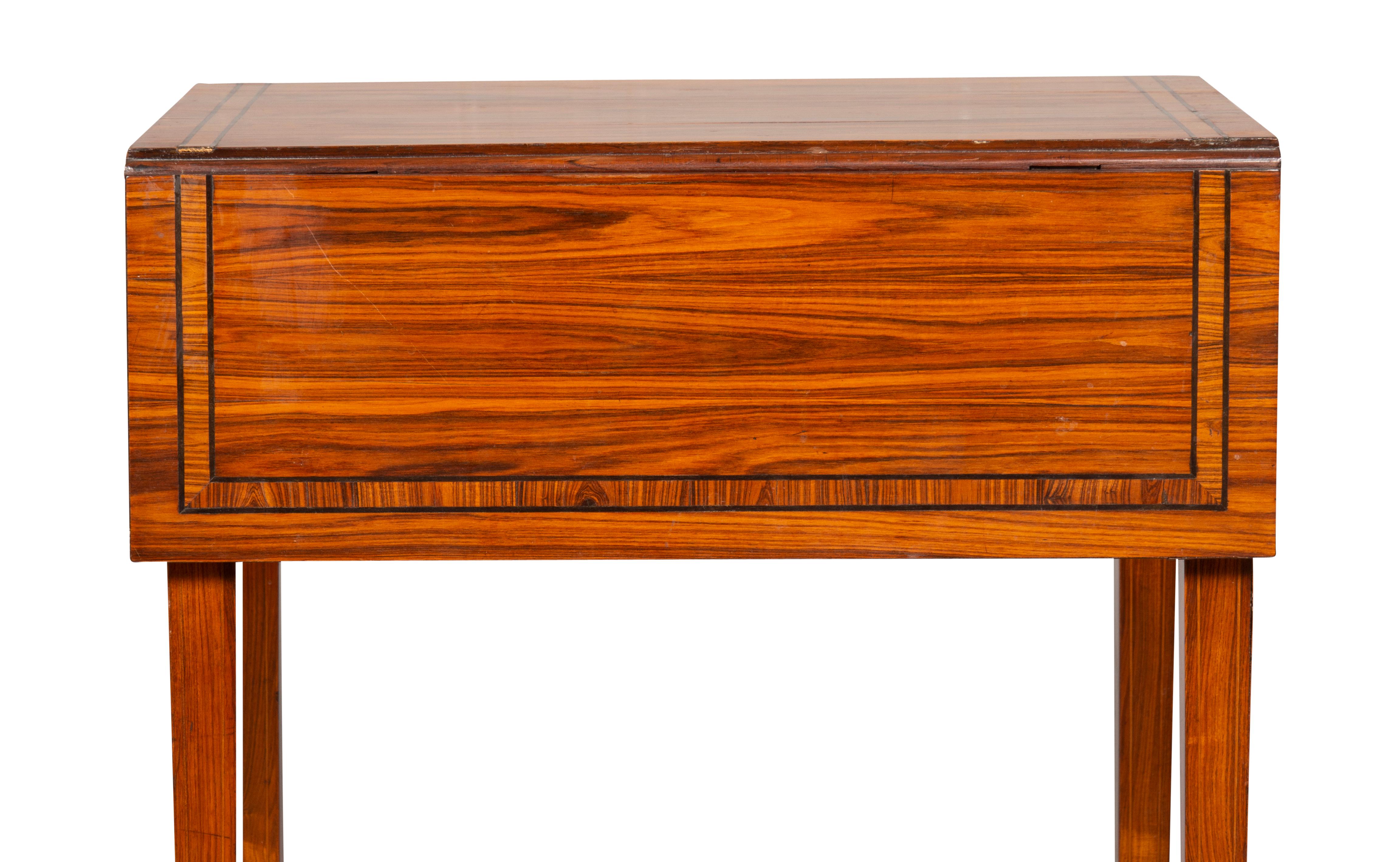 Palisander-Pembroke-Tisch im Regency-Stil im Angebot 12