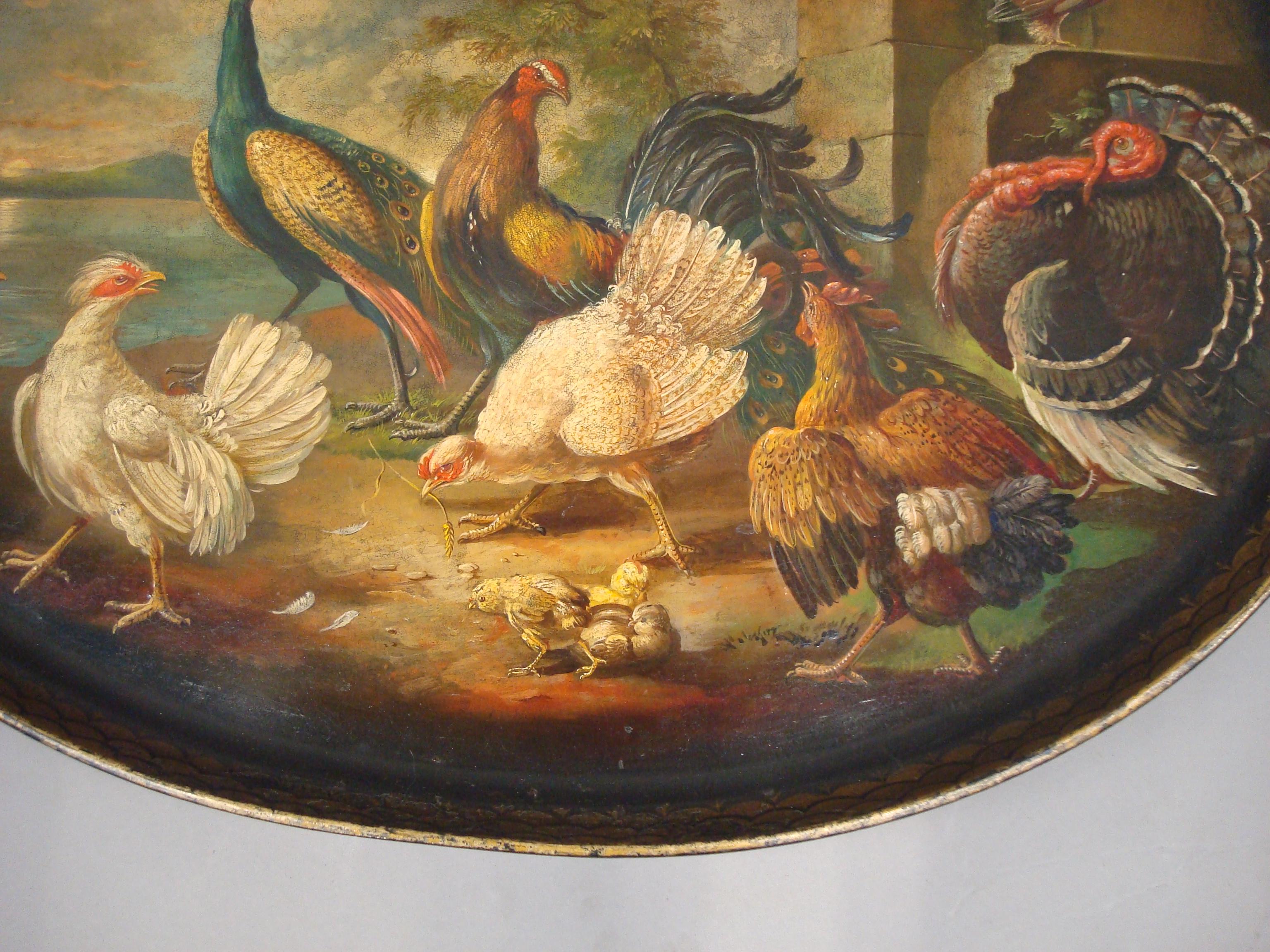 Early 19th Century Regency Papier Mâché Tray