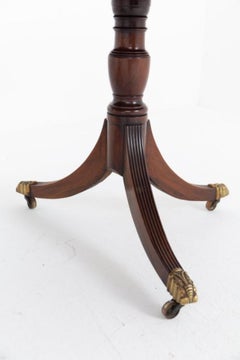 Regency Pedestal Table 14 Seater Extending Mahogany