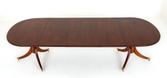 Regency Pedestal Table Mahogany Seats 10
