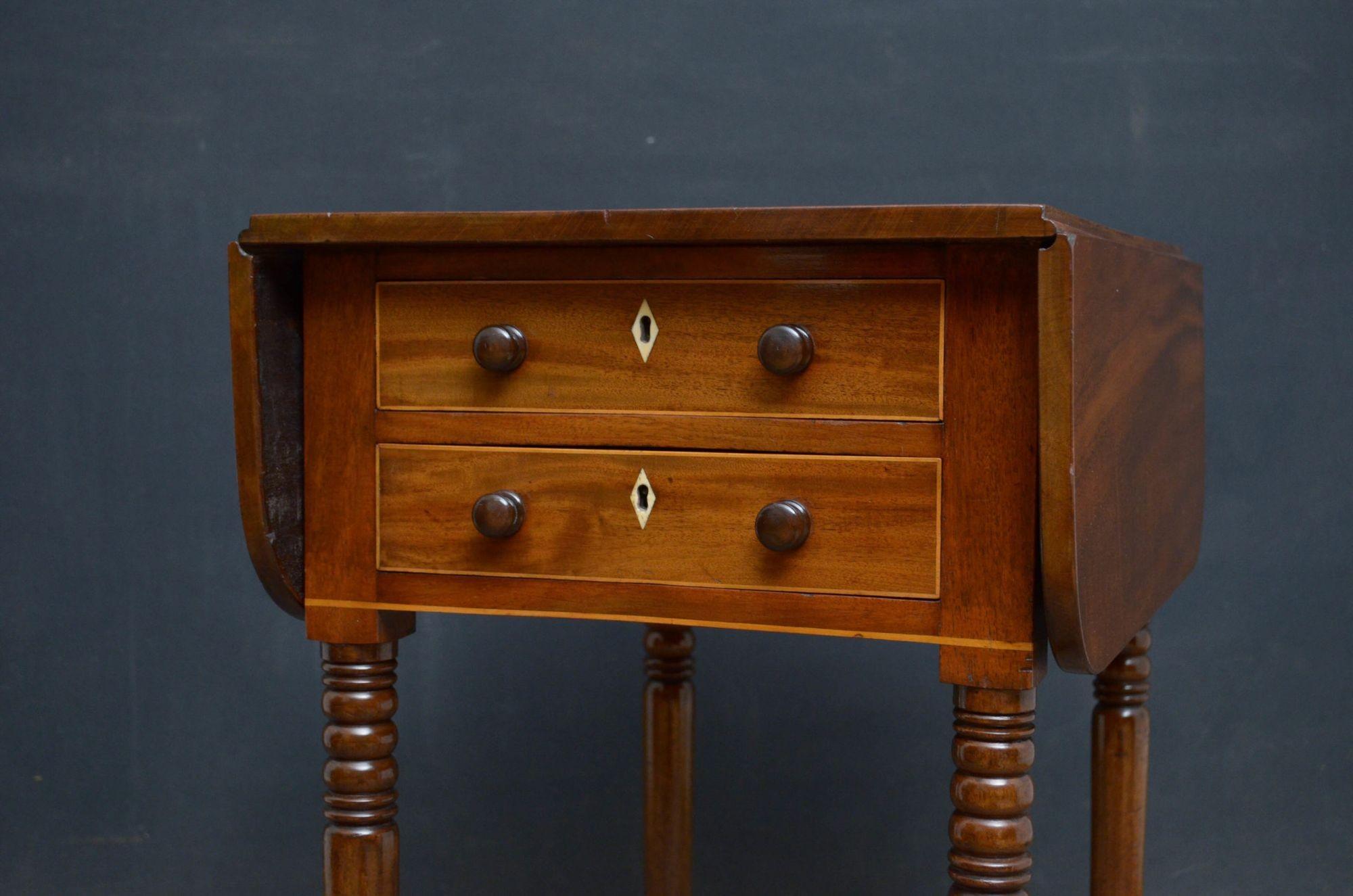 Early 19th Century Regency Pembroke Table For Sale