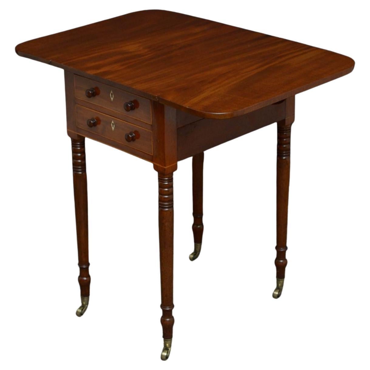 Regency Pembroke Table For Sale