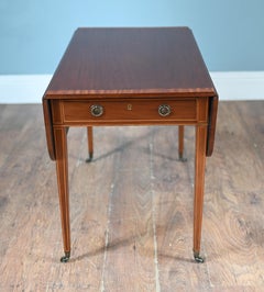 Regency Pembroke Table Mahogany Side Drop Leaf