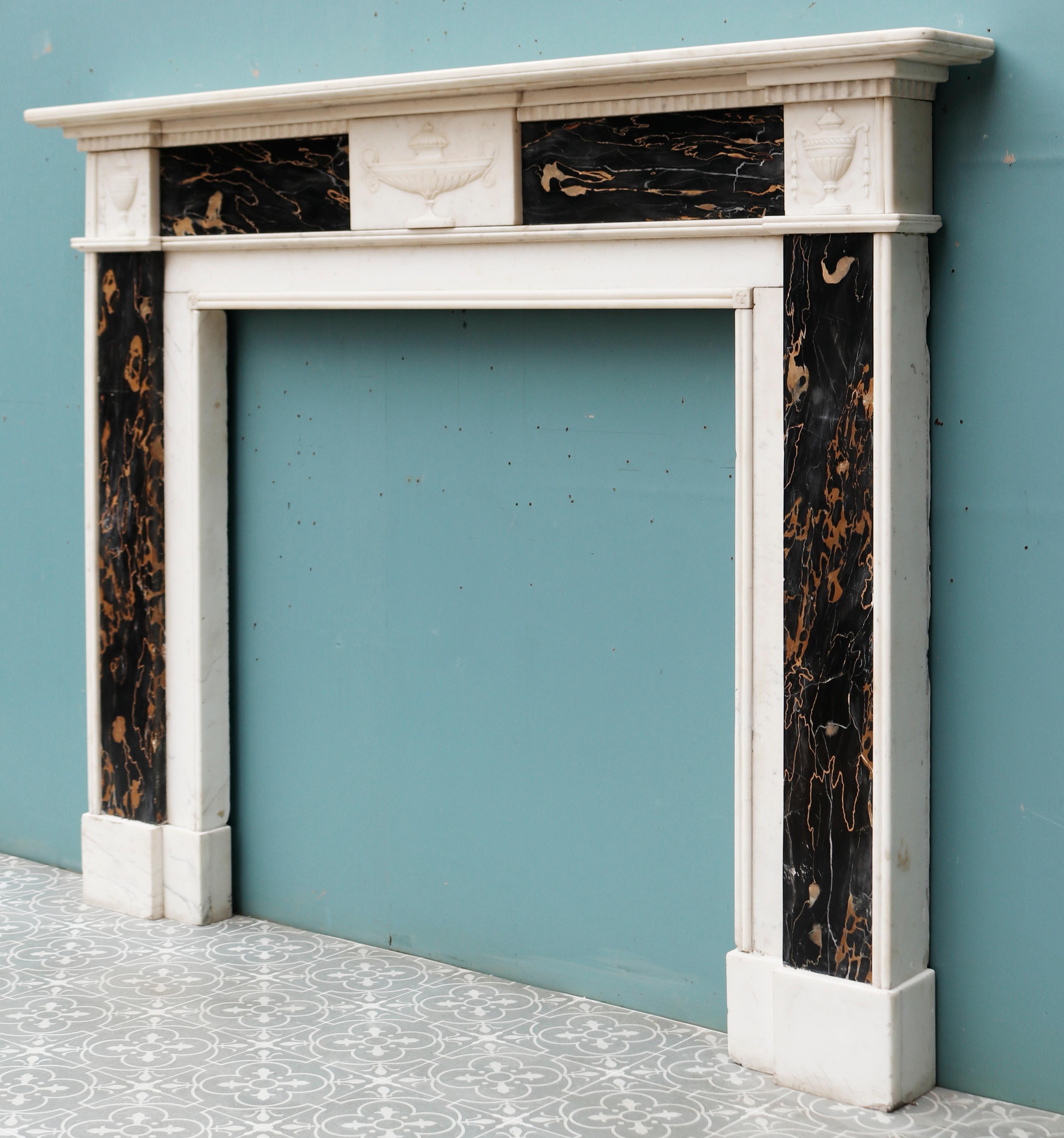 19th Century Regency Period Antique Marble Mantel For Sale