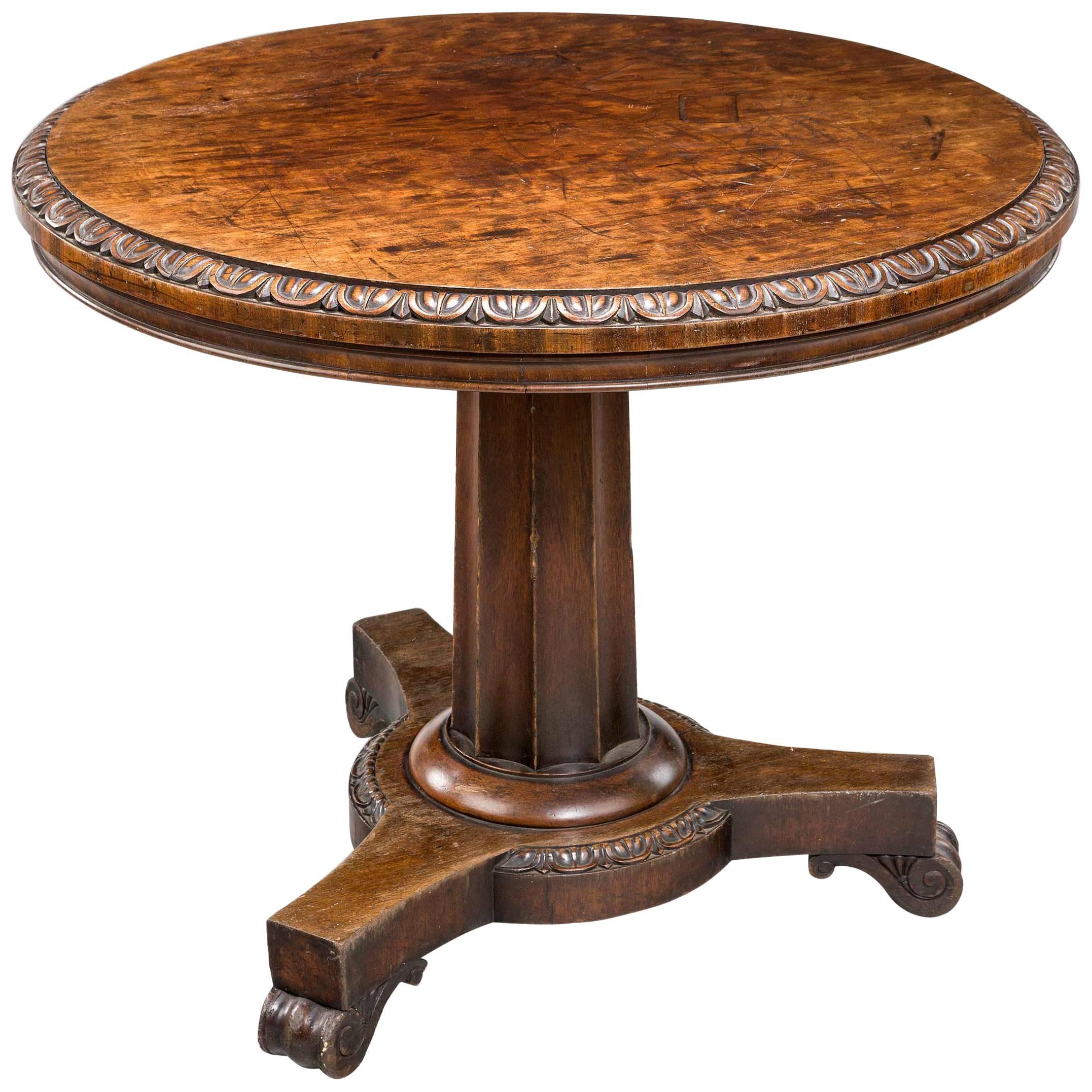 Regency Period Centre Table