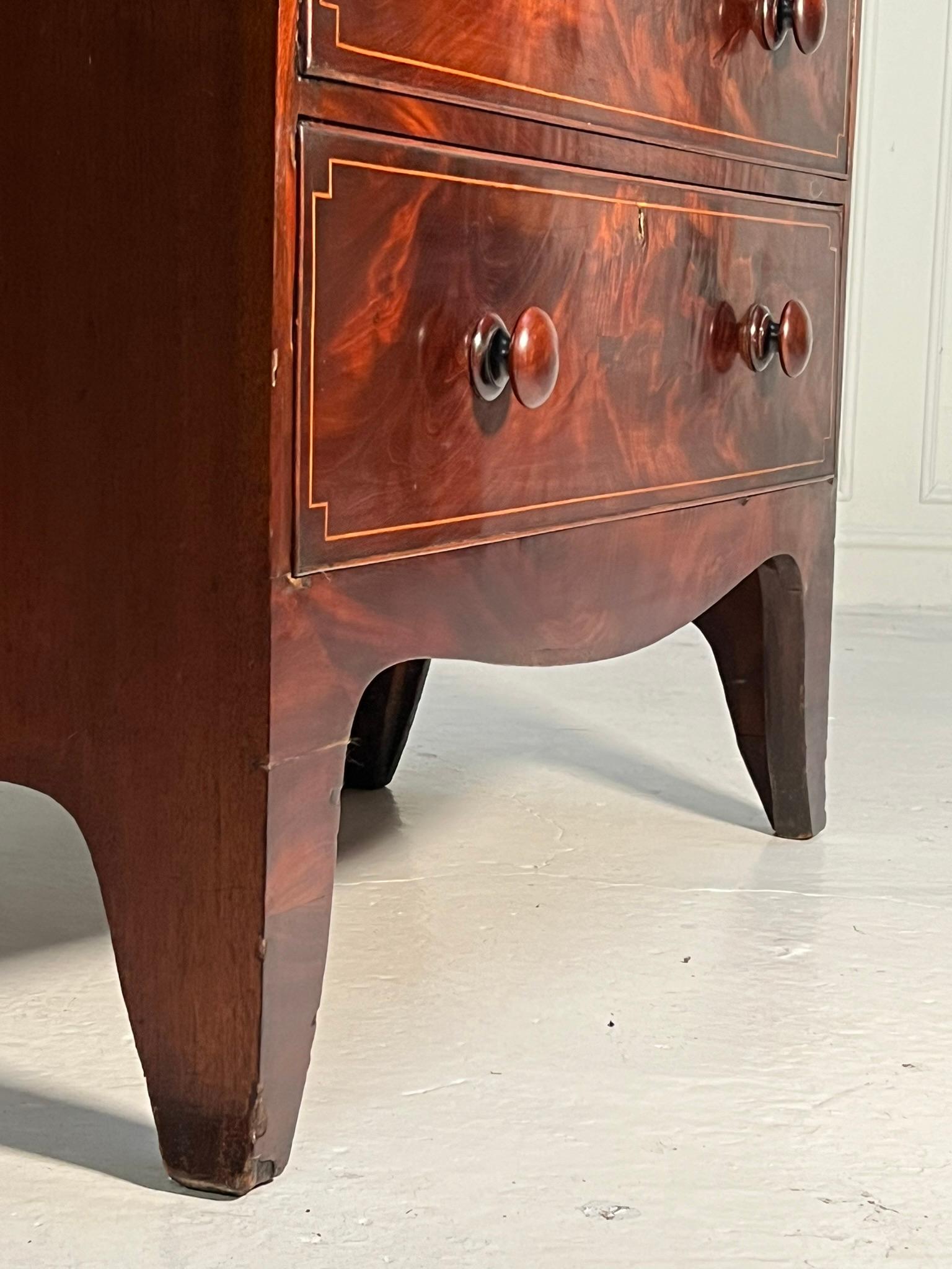 19th Century Regency Period Chest of Drawers For Sale