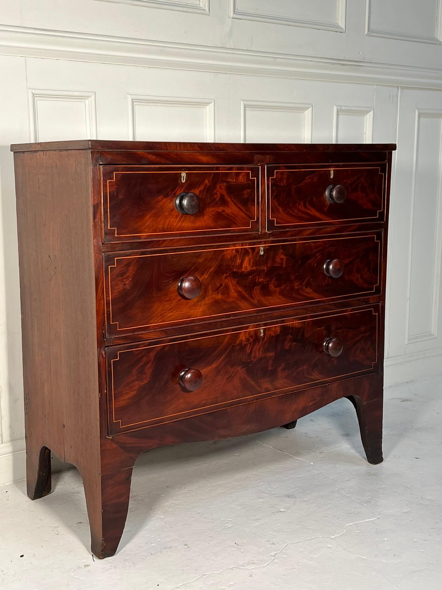 Regency Period Chest of Drawers For Sale 3