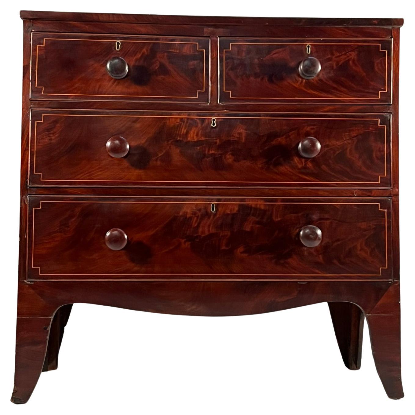 Regency Period Chest of Drawers For Sale