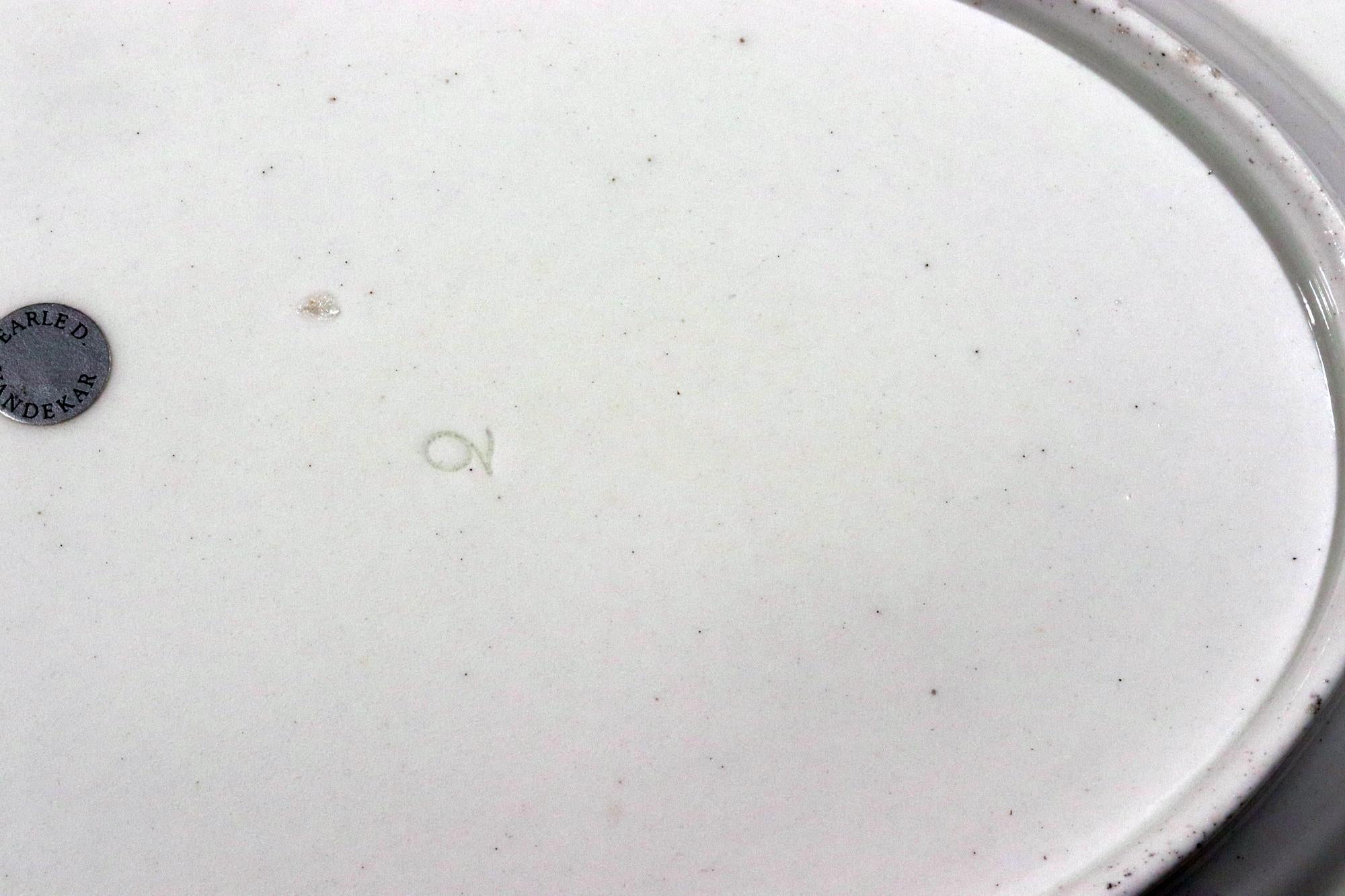 Vajilla neoclásica de porcelana de Coalport del periodo de la Regencia en venta 3