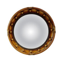 Regency Period Convex Mirror, Circa 1820