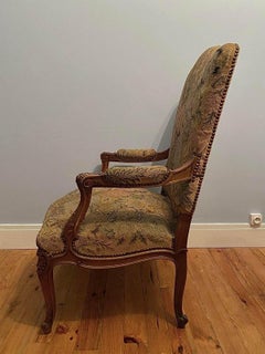French Regency Period "Fauteuil a La Reine" Armchair, 18th Century - France