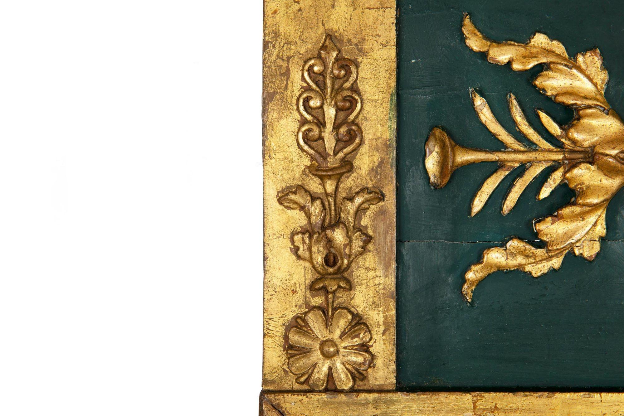 Vergoldeter Pfeilerspiegel mit Löwenmaske aus der Regency-Zeit, frühes 19. im Angebot 12