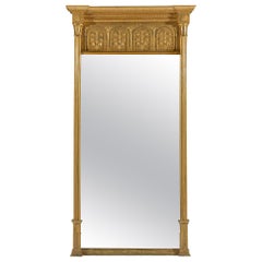 Antique Regency Period Giltwood Pier Mirror