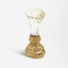 Regency Period, Gold, Amethyst & Citrine Desk Seal