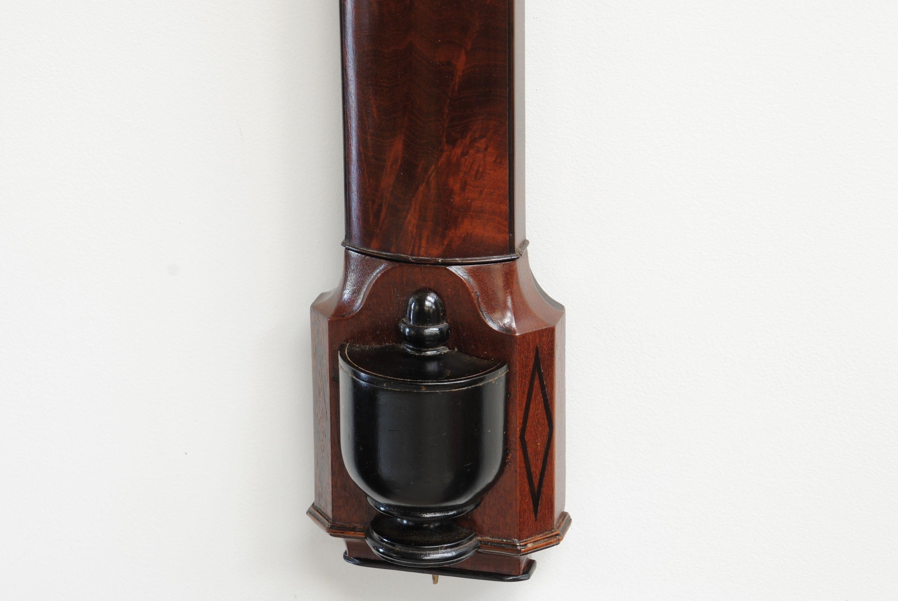 Regency Period Mahogany Barometer In Good Condition In Lincolnshire, GB