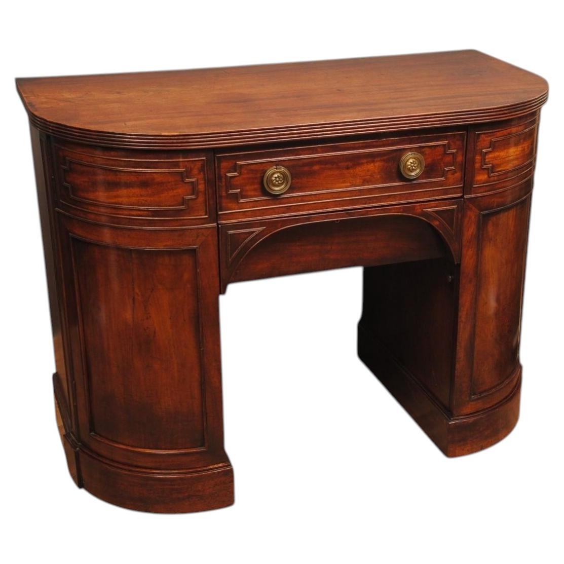 Regency Period Mahogany Bow Fronted Sideboard