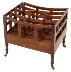 Regency Period Mahogany Canterbury