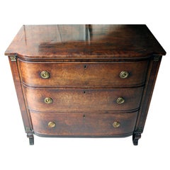 Antique Regency Period Mahogany Chest of Drawers, circa 1825
