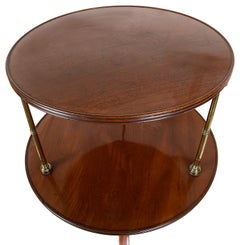 Regency Period Mahogany Dumb-Waiter, circa 1820