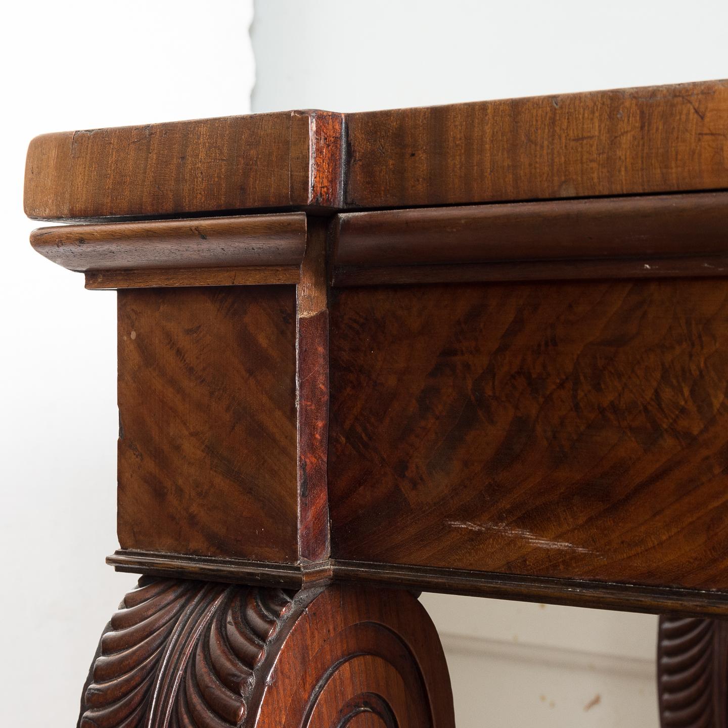 Regency Period Mahogany Serving Table 6