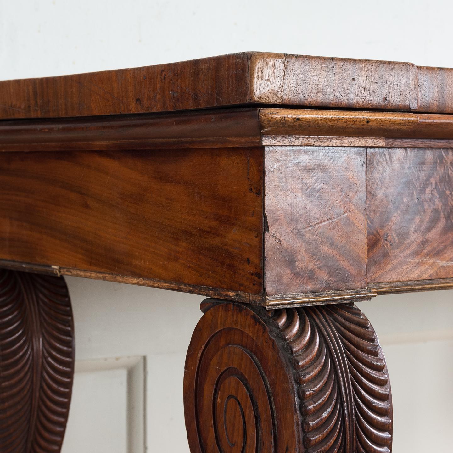 Regency Period Mahogany Serving Table 7