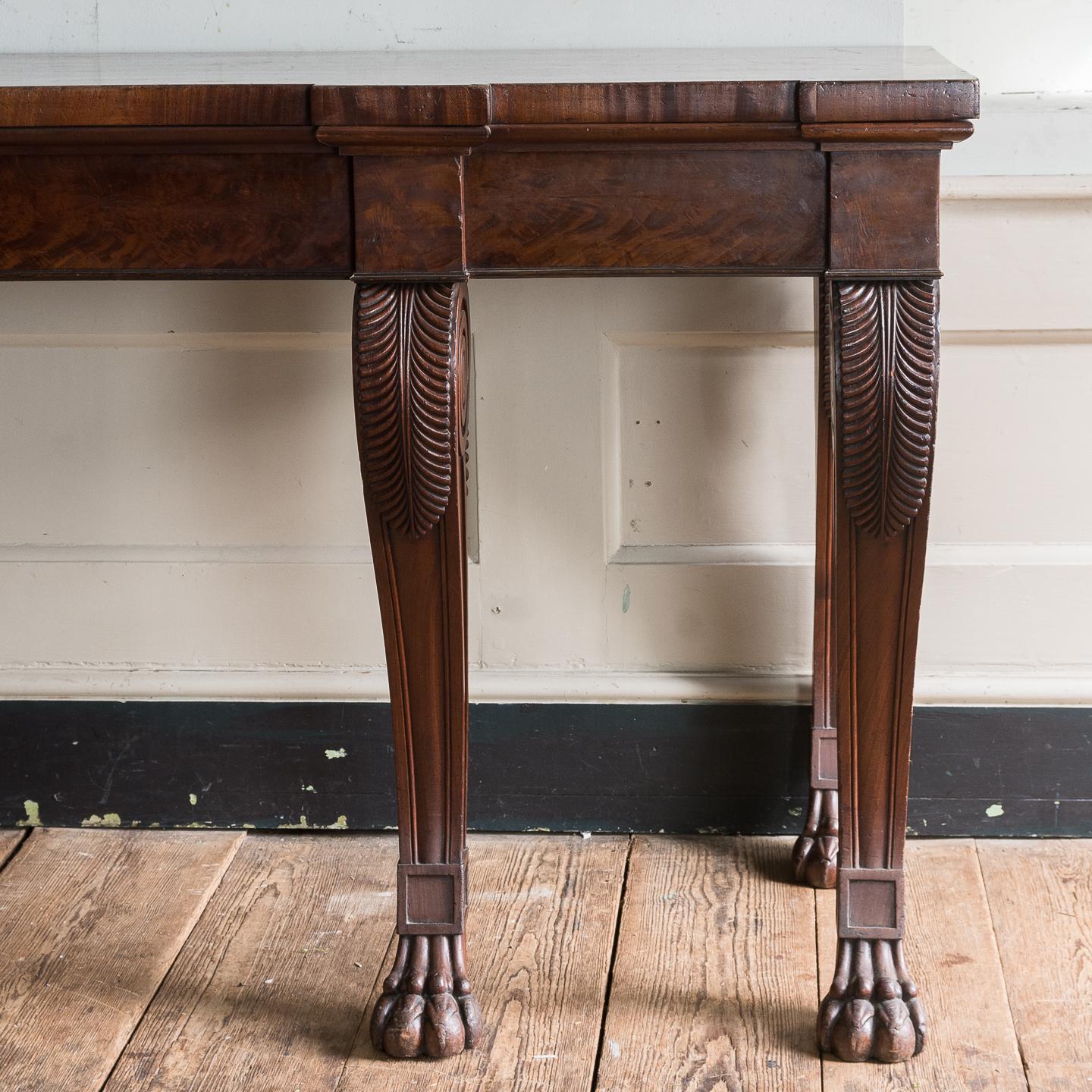 British Regency Period Mahogany Serving Table