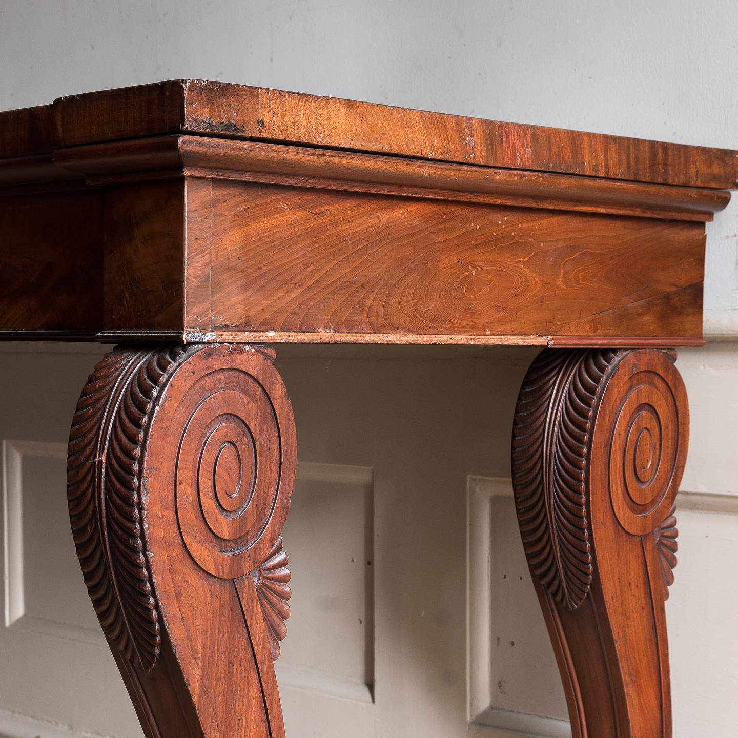 Regency Period Mahogany Serving Table 3