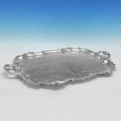 Regency Period Old Sheffield Plate Tray, Made circa 1820