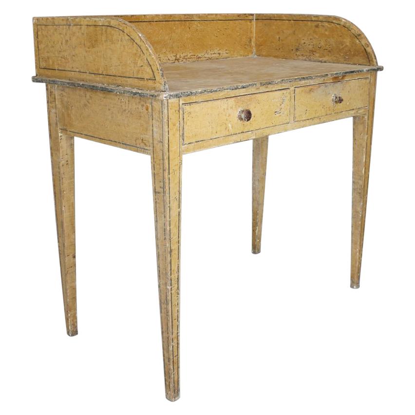 Regency Period Original Painted Pine Side Table