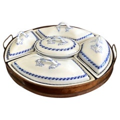 19th Century Platters and Serveware
