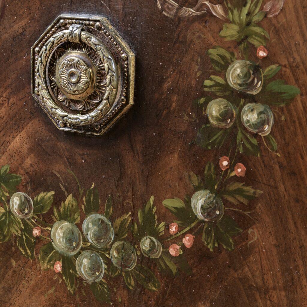 Inglese Credenza dipinta di epoca Regency George Seddon & Sons in vendita