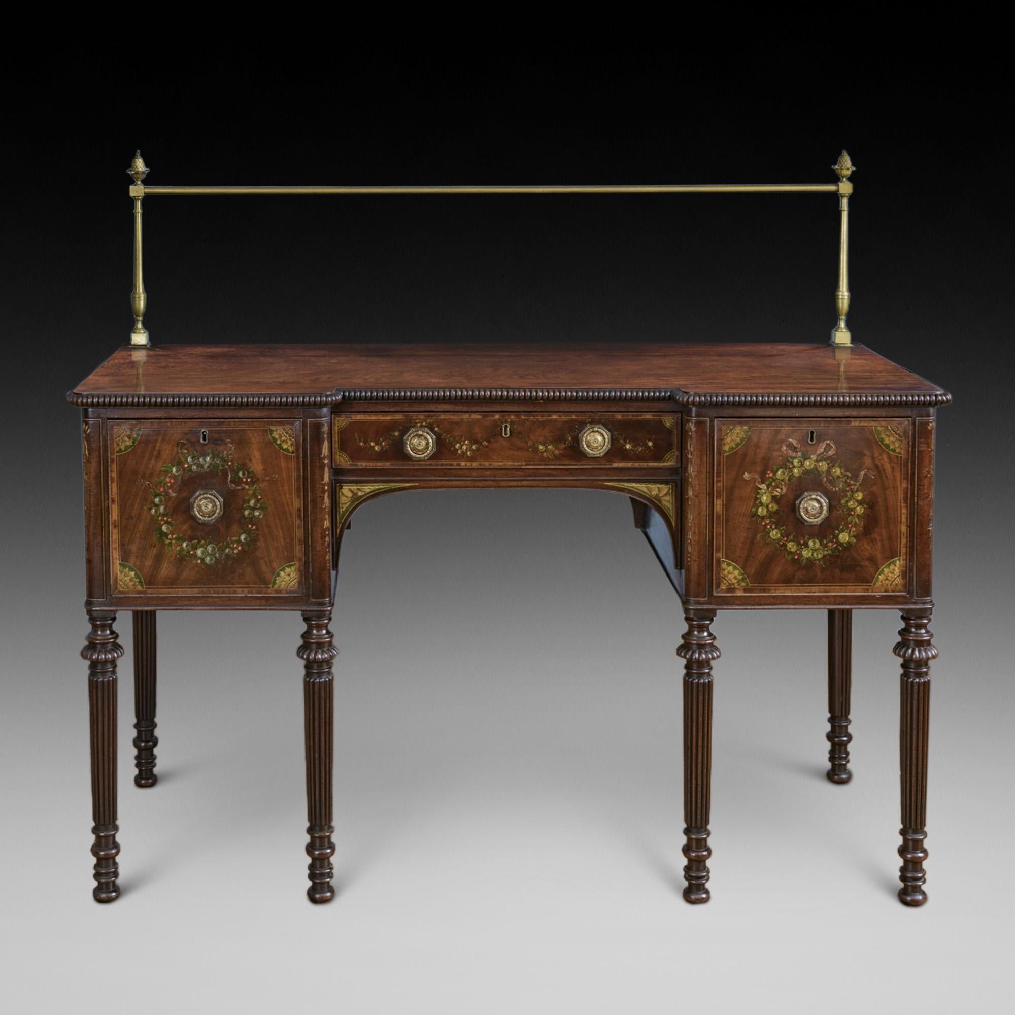 Credenza dipinta di epoca Regency George Seddon & Sons in vendita 1