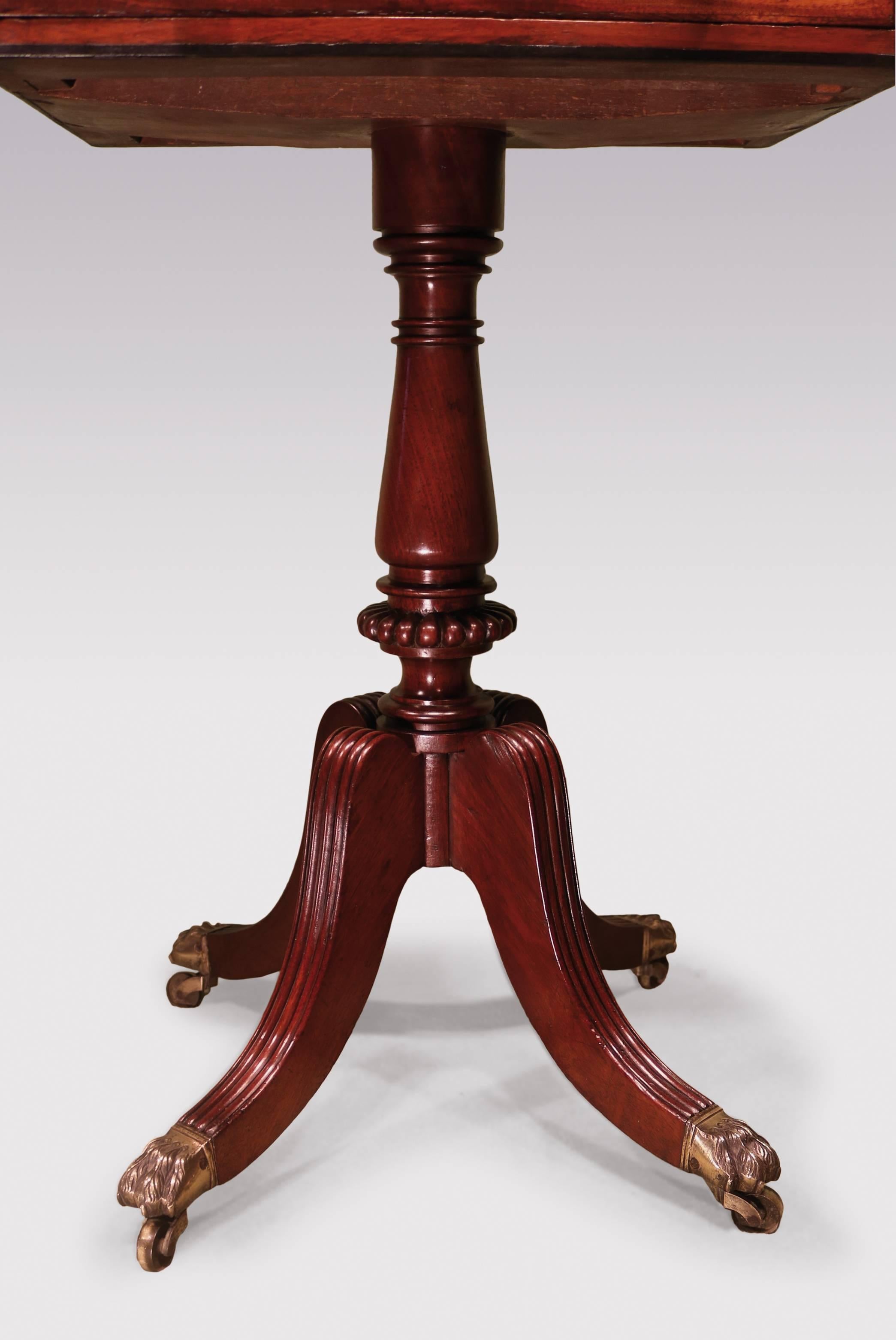 19th Century Regency Rosewood Occasional Table In Excellent Condition In London, GB