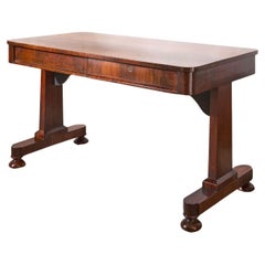 Scrivania in palissandro di epoca Regency