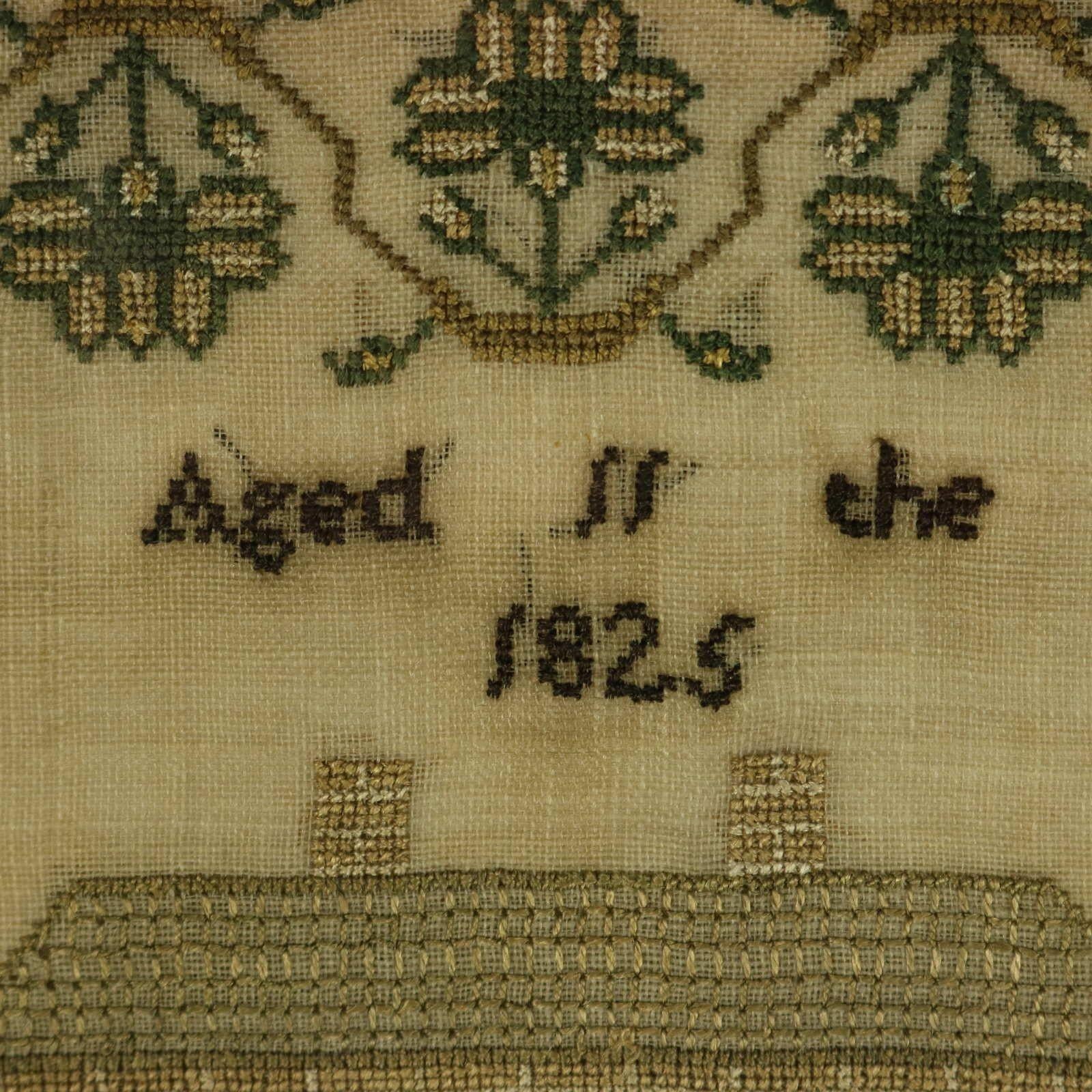 Sammlerstück aus der Regency-Periode, 1825, von Emily White (Seide) im Angebot