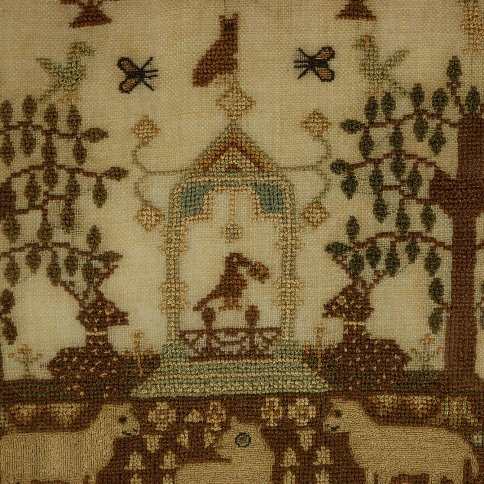 Regency Period Sampler, 1827, by Maria Thurgood im Angebot 5