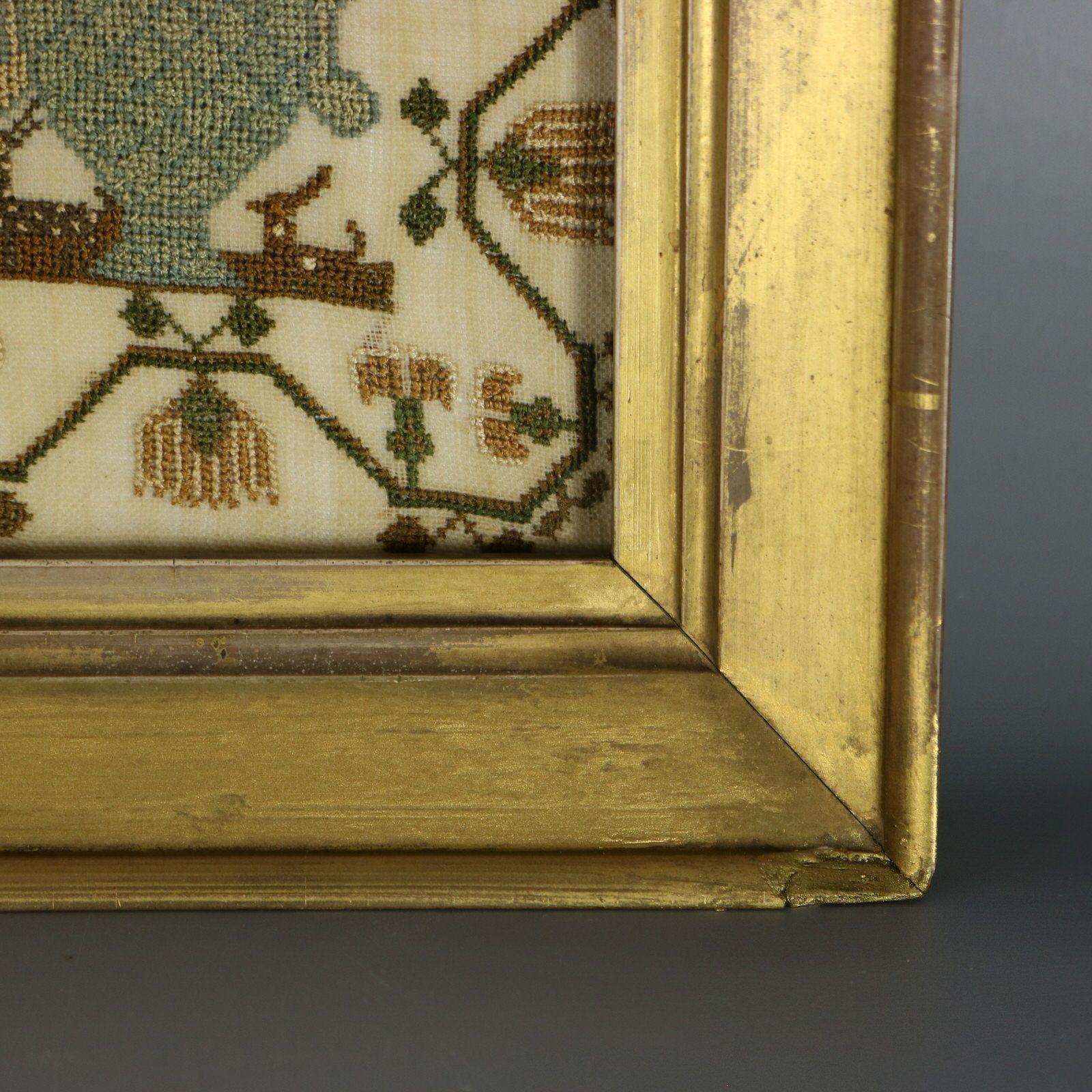 Regency Period Sampler, 1827, by Maria Thurgood im Angebot 11