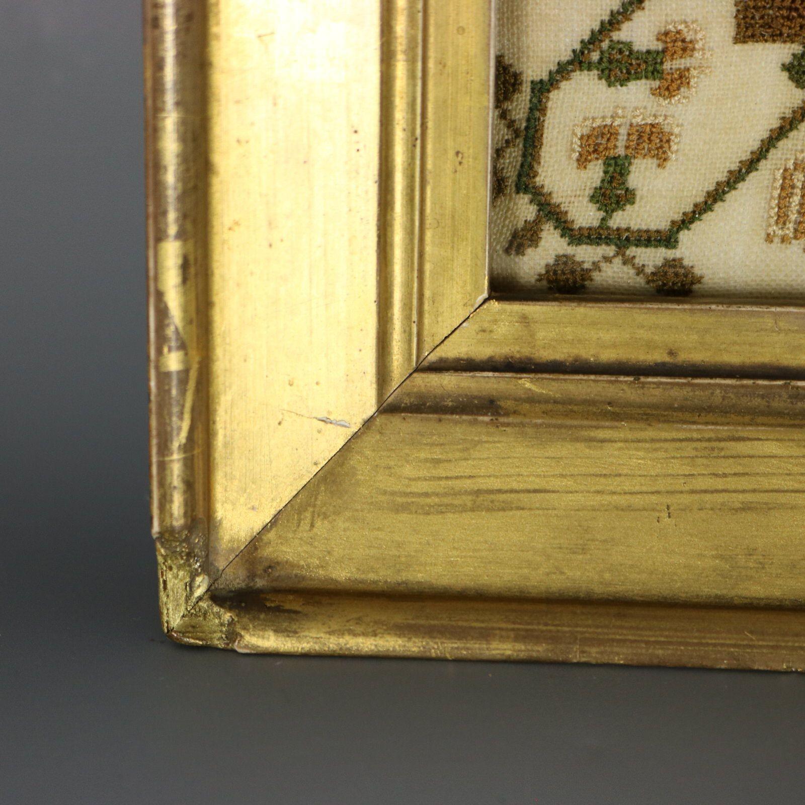 Regency Period Sampler, 1827, by Maria Thurgood im Angebot 12