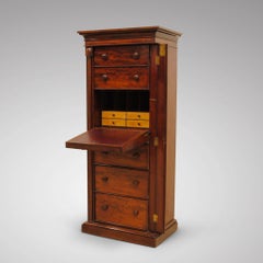 Regency Period Secretaire Wellington Chest