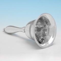Regency Period Sterling Silver Bell, Peter & William Bateman, London, 1818