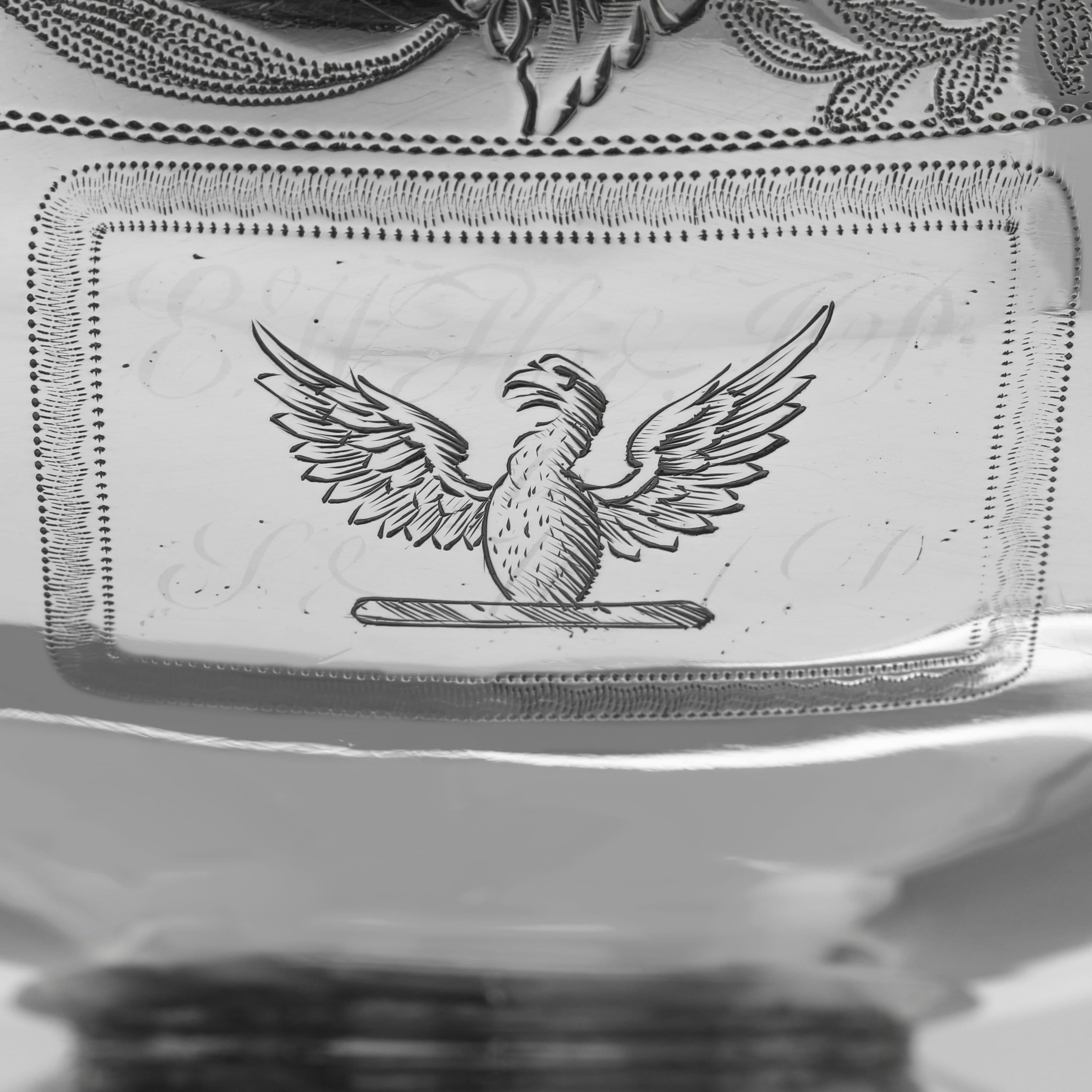 Servizio da tè e caffè in argento sterling del periodo Regency realizzato a Londra nel 1815 in vendita 3